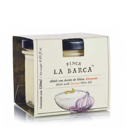 Alioli with Smoked Olive Oil Finca la Barca 120 ml - Smoked oil - Finca la Barca
