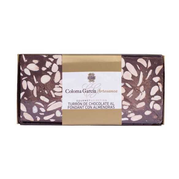 Nugat Fondant Czekoladowy z Migdałami Gourmet Selection - Coloma García - 300 g