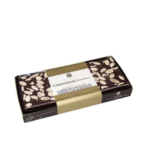 Nugat Fondant Czekoladowy z Migdałami Gourmet Selection - Coloma García - 300 g
