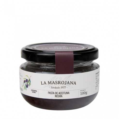 Paté de aceituna negra La Masrojana 100g