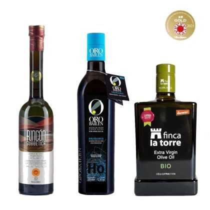 Oliven Japan 2025 Guldmedalje Vindere - Hojiblanca Pack 3 × 500ml