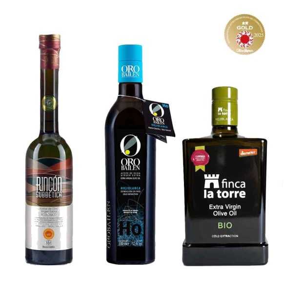 Premios OLIVE JAPAN 2025 – Ganadores Oro Pack Hojiblanca 3×500 ml