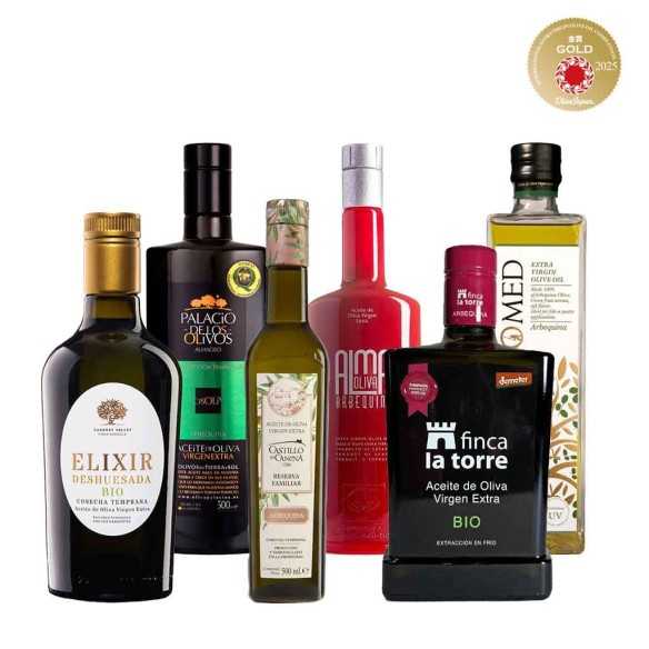 OLIVE JAPAN 2025 Gold Medal Winners – Arbequina Pack 6×500 ml