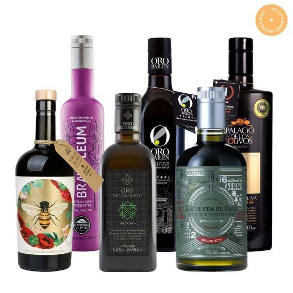 Gold Medals NYIOOC 2025 – Picual Pack 6×500 ml