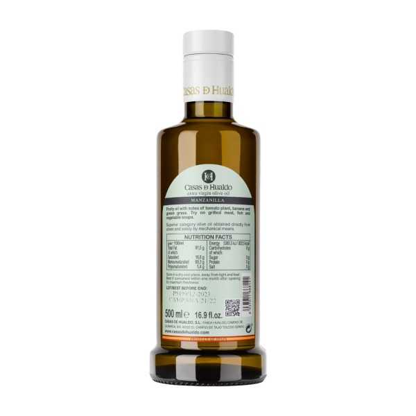 Casas de Hualdo Manzanilla Medium 500 ml – Premium Spanish EVOO