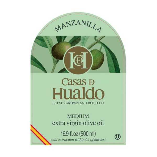 Casas de Hualdo Manzanilla Medium 500 ml – Premium Spanish EVOO