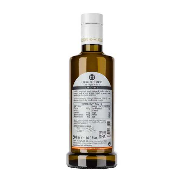 Casas de Hualdo Arbequina Mild 500 ml – Mildes & Fruchtiges Olivenöl