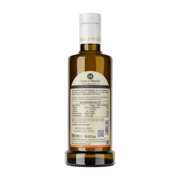 Casas de Hualdo Picual Medium 500 ml – Aromatic Spanish EVOO