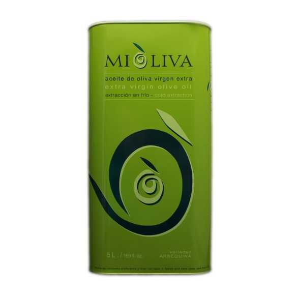 Oliwa z oliwek MiOliva Arbequina 5L - Oliwa z oliwek - Agrícola La Maja