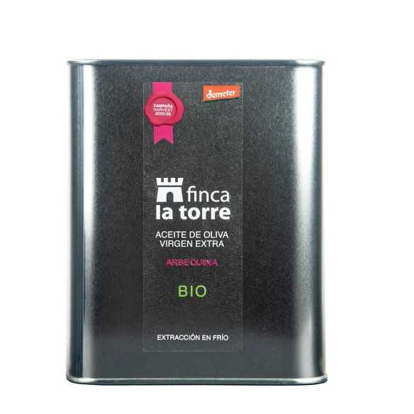 Huile d'Olive Bio Finca la Torre Selección Arbequina 2l