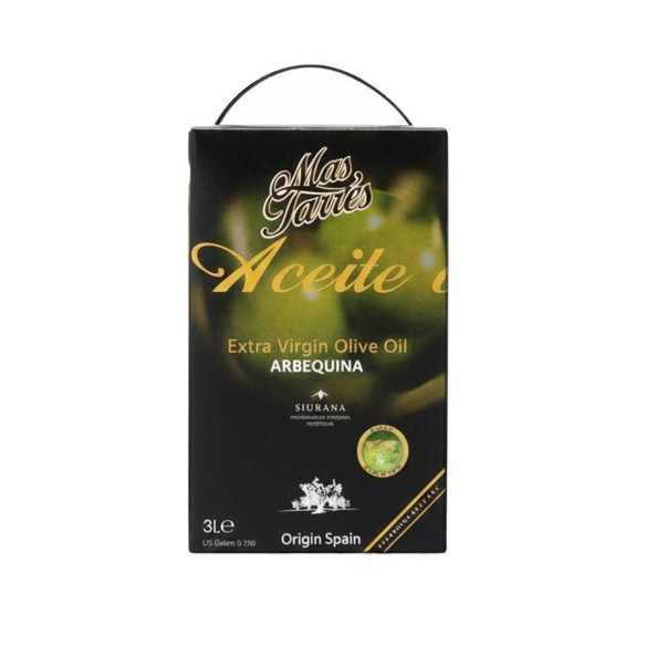 Mas Tarrés Arbequina 3L – EVOO Bag in Box | Olis Sole