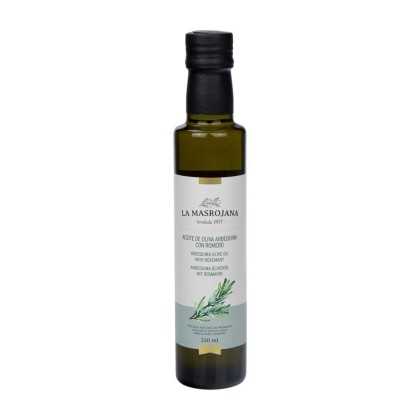 Huile d’Olive Arbequina au Romarin 250 ml | La Masrojana