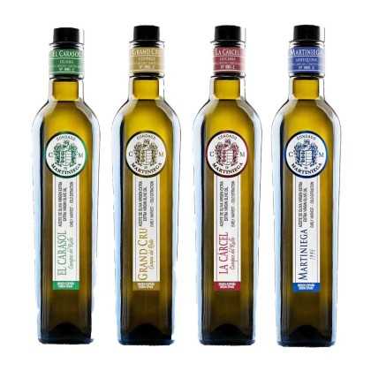 Condado de Martiniega 4er Olivenöl-Set | Premium EVOO