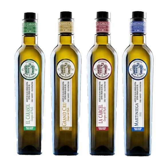 Zestaw 4 Oliw Condado de Martiniega | EVOO Premium