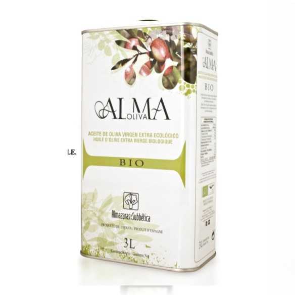 Organic Olive Oil Almaoliva BIO 3l - Organic olive oil - Almazaras de la Subbetica