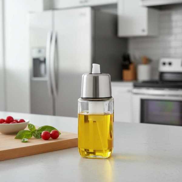 Dozownik do oleju 2 w 1 (spray - nalewak) 200 ml - Ibili