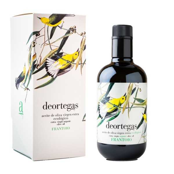 Deortegas Organic Olive Oil Pack 2×500 ml | Frantoio & Hojiblanca