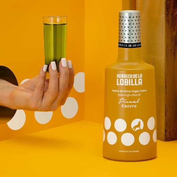 Natives Olivenöl Extra Picual 500 ml | Herriza de la Lobilla