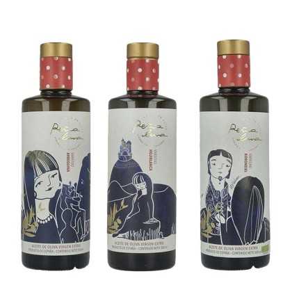 Peña Luna Oliva Pack Pack 3 × 500 ml - Koroneiki, Hojiblanca & Arbequina
