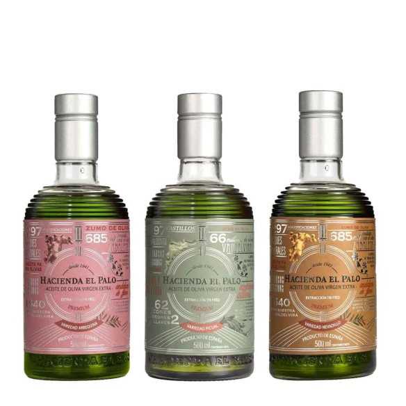 Zestaw Oliwy Hacienda El Palo Premium 3x500ml