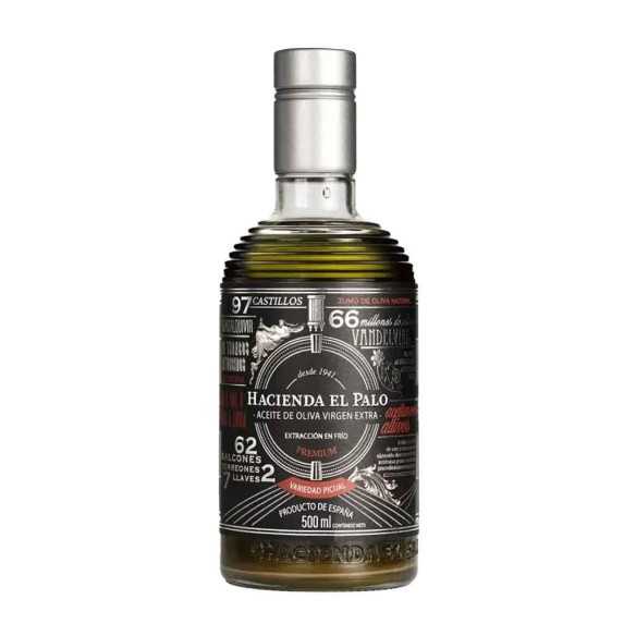 Hacienda El Palo Picual ungefiltert 500 ml – Naturbelassenes Bio-Olivenöl