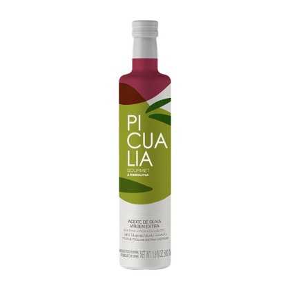Picualia Arbequina gourmet - olio da oliva mite 500 ml | Medio fruttato e armonioso