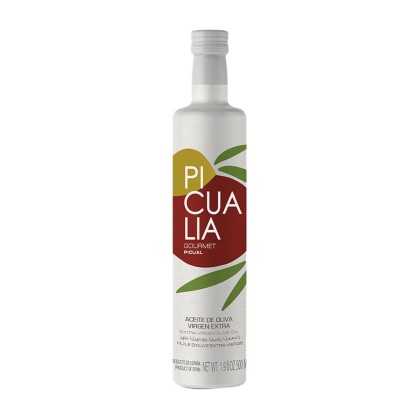 Picualia Gourmet – Huile d'olive Picual 500 ml | Extra vierge et intensément fruitée