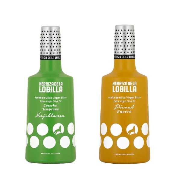 Herriza de la Lobilla Olivenöl Set 2x500ml | Picual & Arbequina