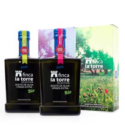 Organic Olive Oil Finca la Torre Selección Hojiblanca + Arbequina 500ml - Olive oil - Finca la Torre 2