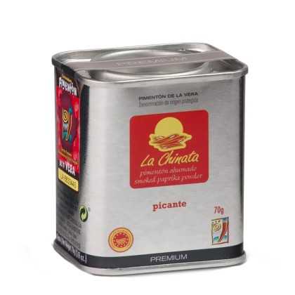 La Chinata Premium Scharfes Geräuchertes Paprikapulver 70g