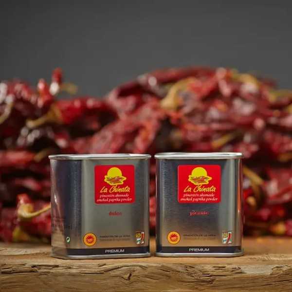 La Chinata Premium Paprika Set Edelsüß & Scharf 2x70g