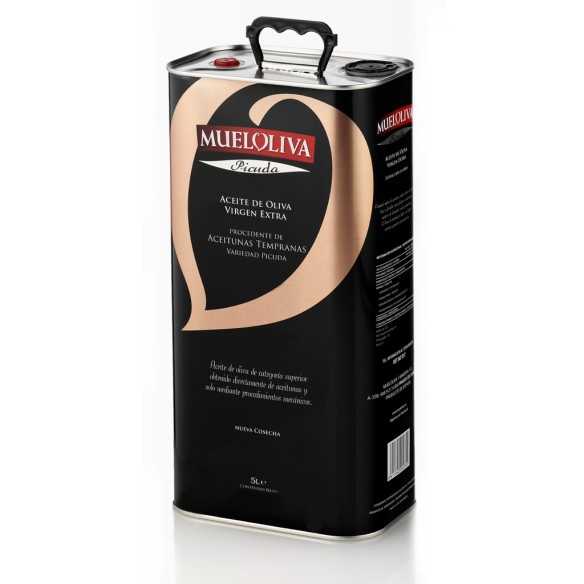 Huile d’Olive Mueloliva Picuda 5 L - Huile d'olive extra vierge - Mueloliva