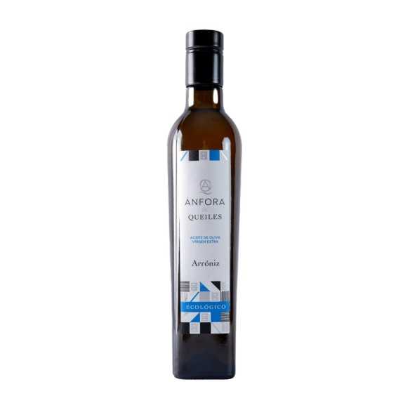 Ánfora de Queiles Arróniz Biologico 500ml | Olio Extra Vergine di Oliva 100% Arróniz