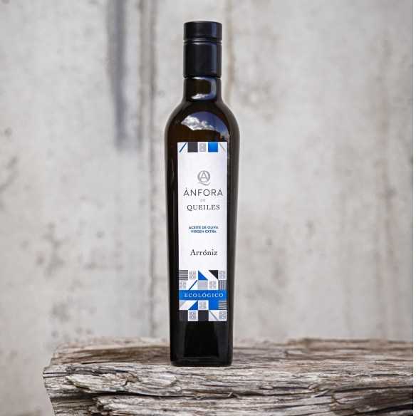 Ánfora de Queiles Arróniz Biologico 500ml | Olio Extra Vergine di Oliva 100% Arróniz