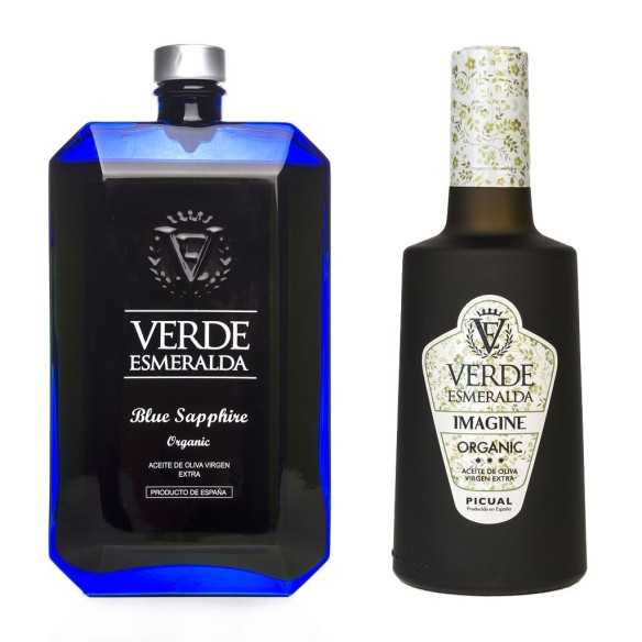 Coffret Bio Verde Esmeralda Picual 2 x 500 ml