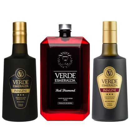 Verde Esmeralda Olivenöl-Set 3 x 500 ml