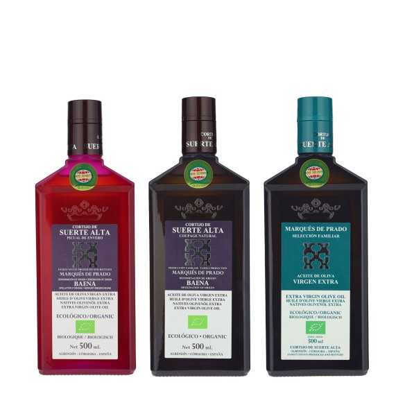 Cortijo de Suerte Alta 3x500ml | 3 Oli EVO