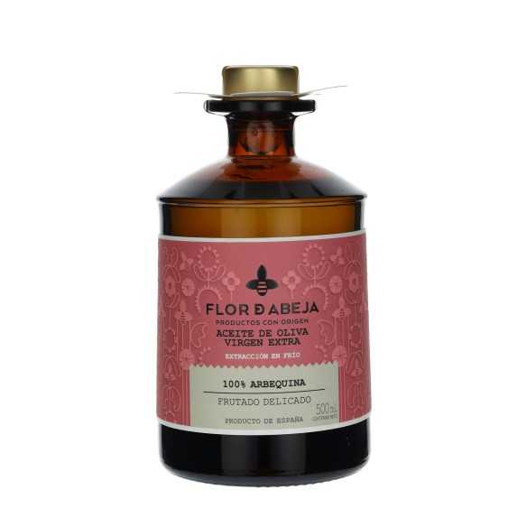 Nobleza del Sur Flor de Abeja Arbequina 500 ml – Huile d’Olive Douce & Fruitée