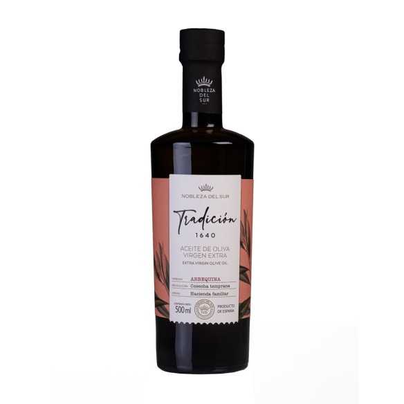Olive Oil Nobleza del Sur Tradición 1640 Arbequina 500ml - Olive oil - Nobleza del Sur