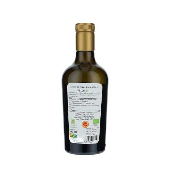 Cuadrat Valley Elixir Organic | Intense Arbequina Oil 500 ml
