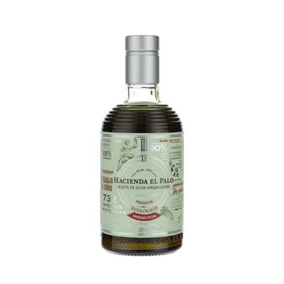 Hacienda El Palo Premium Økologisk Picual Olive Oil 500 ml - intens og bæredygtig