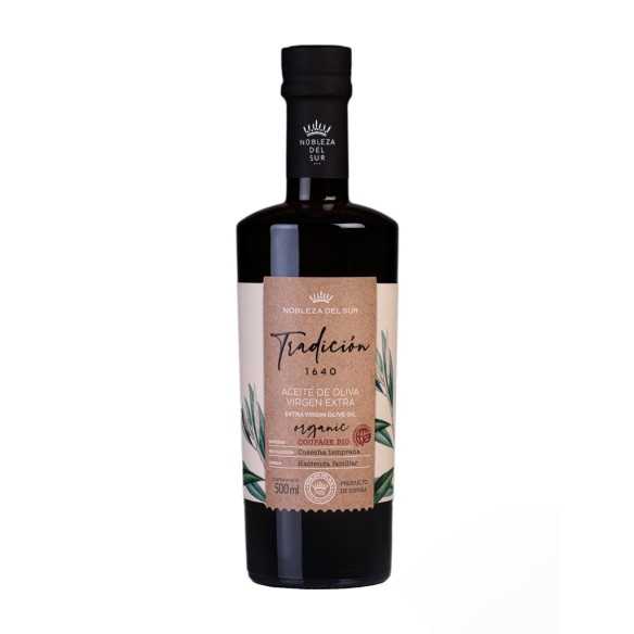 Organic Olive Oil Nobleza del Sur Tradición 1640 Coupage Ecológico 500ml - Organic olive oil - Nobleza del Sur