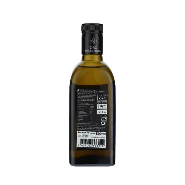 Oro del Desierto Hojiblanca Olive Oil 500 ml – Fruity and harmonious