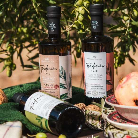 Zestaw do oliwy z oliwek Nobleza del Sur Tradición 3 x 500 ml - Oliwa z oliwek - Nobleza del Sur