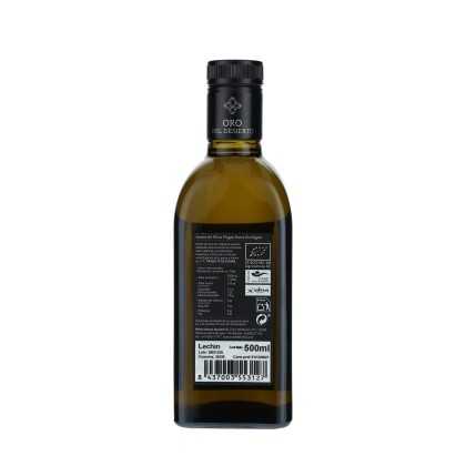 Olio d'oliva biologico Oro del Desierto Lechin 2