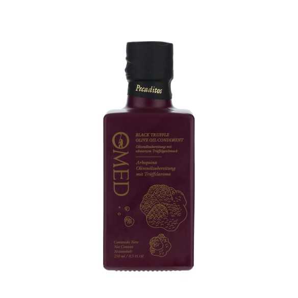 O-Med | Extra virgin olive oil with black truffle