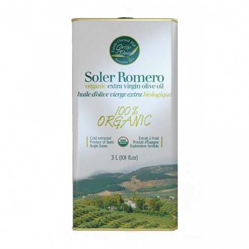 Organic Olive Oil Soler Romero Picual 3 Liter