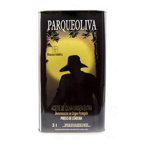 Olive Oil Parqueoliva DOP Priego de Córdoba 3 L