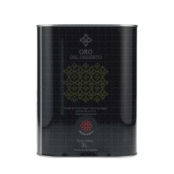 Organic olive oil Oro del Desierto Hojiblanca – buy 3-liter canister online
