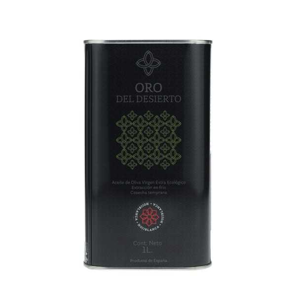 Oro del Desierto Hojiblanca écologique | Peut 1 litre